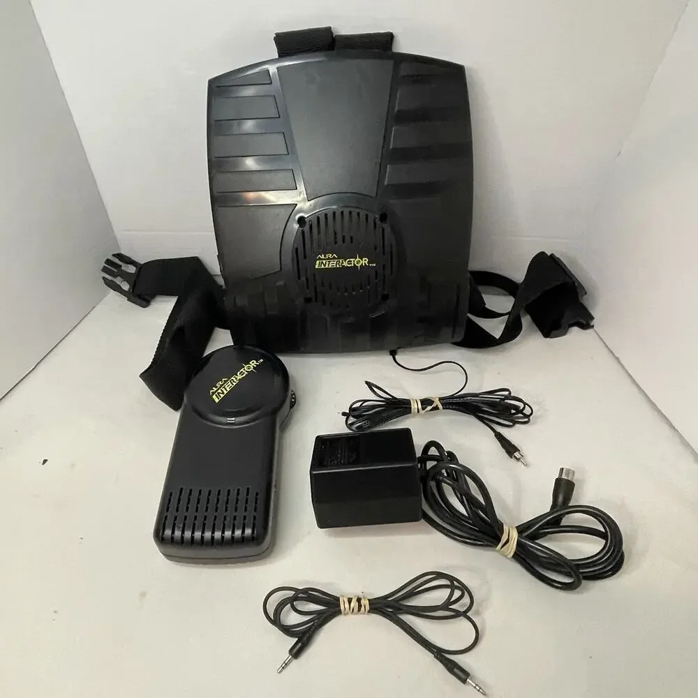 1994 SEGA Genesis And SNES Aura Interactor Virtual Reality Game Wear